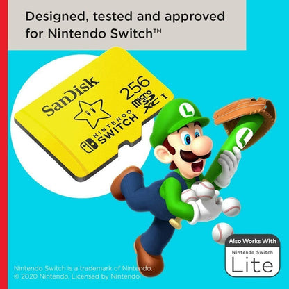 Memoria Micro Sd 256gb Nintendo Switch 4k Original