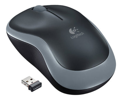 Mouse Logitech M185 Gris Inalambrico Usb (910-002225)