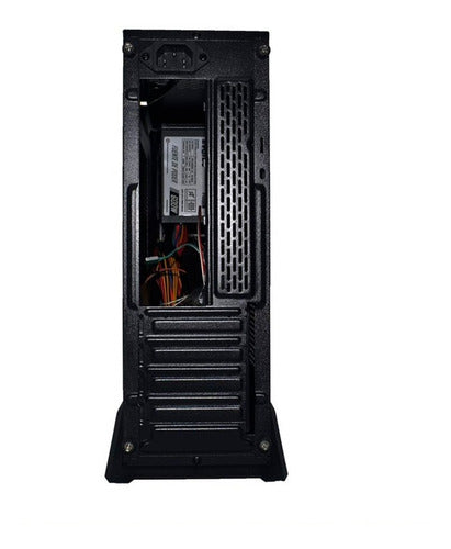 Gabinete Evotec Slim Viena Micro Atx Fuente 600w Ev-1011