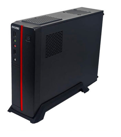 Gabinete Evotec Slim Viena Micro Atx Fuente 600w Ev-1011