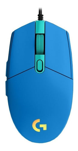 Mouse Gamer Logitech G203 Alambrico Usb Azul 910-005795 /v