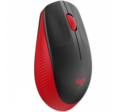Mouse Logitech M190 Inalámbrico Óptico Usb Rojo 910-005904