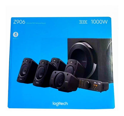Logitech - Z906 - Sistema de Audio Surround Sound 5.1 - Negro