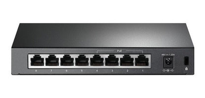 Switch 8 Puertos Tp-link Tl-sf1008p Poe Escritorio 10/100mbp
