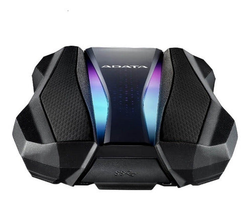 Disco Duro Externo 2.5  Rgb Adata 2tb Hd770g Negro, Grado
