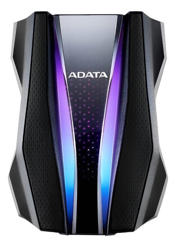 Disco Duro Externo Adata Hd770g 1tb Luz Rgb Usb 3.2 Uso Rudo