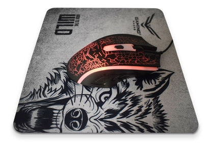 Kit Mouse Gamer Óptico Usb Alambrico Mouse Pad Naceb Na-632