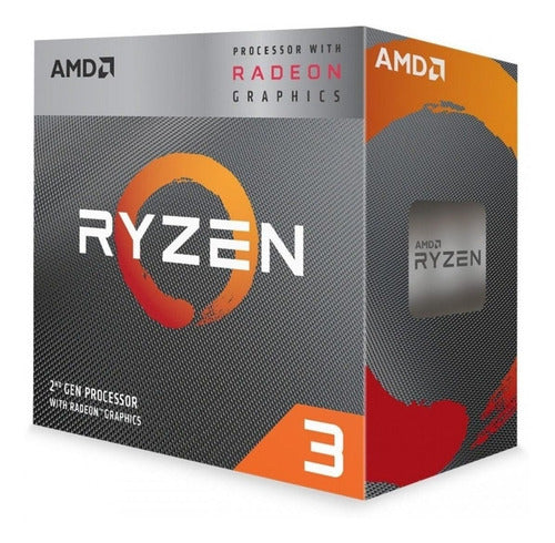 Procesador Amd 3200G-Amd Ryzen 3-3-5 Ghz-4 Nucleos-Socket Am