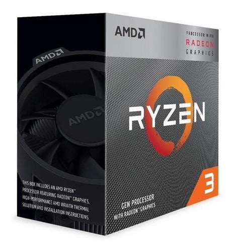 Procesador Amd 3200G-Amd Ryzen 3-3-5 Ghz-4 Nucleos-Socket Am