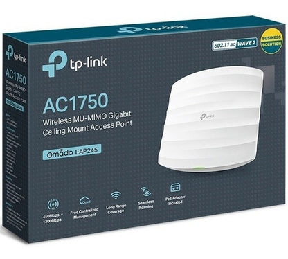 Access Point Tp-link Eap245 2.4 & 5ghz Ac1750 Montaje Techo