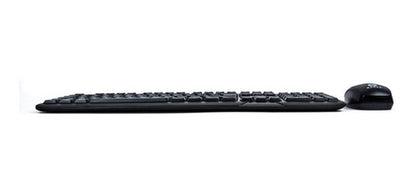 Kit De Teclado Mouse Naceb Na-426 Rf Inalámbrico Negro