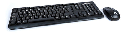Kit De Teclado Mouse Naceb Na-426 Rf Inalámbrico Negro