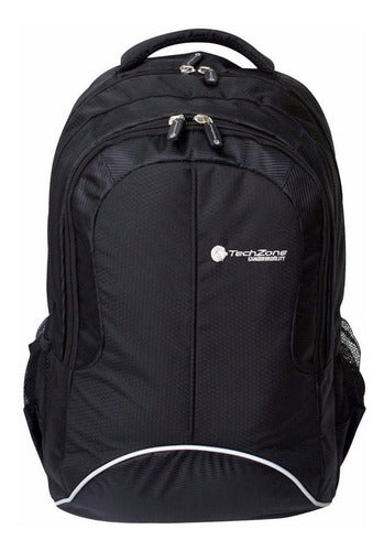 Techzone Mochila Deportiva Para Laptop 15.4'' Negro