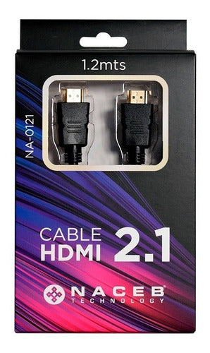 Naceb Cable Na-0121 Hdmi Macho 1.2 M Negro