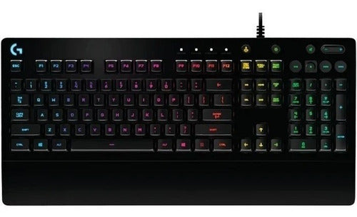 Teclado Gamer Logitech G213 Prodigy Led Rgb Alámbrico Negro