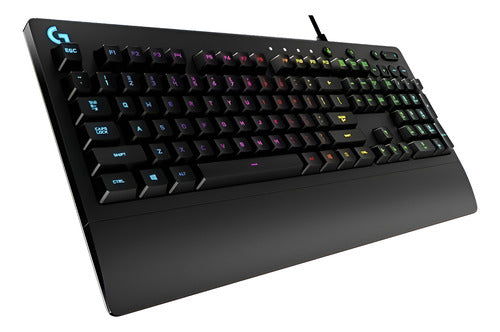 Teclado Gamer Logitech G213 Prodigy Led Rgb Alámbrico Negro