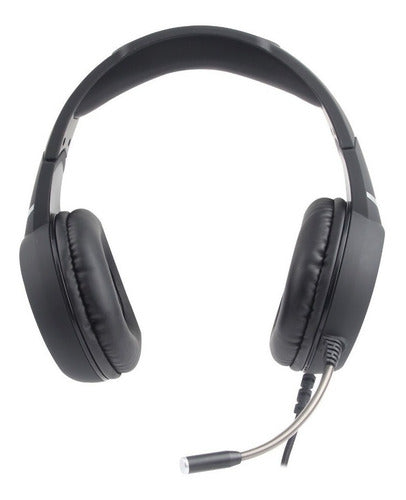 Naceb Audífonos Gamer Na-0311, Alámbrico, 2 M, Negro