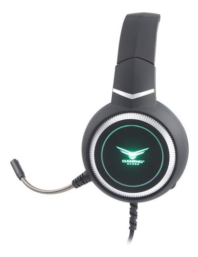 Naceb Audífonos Gamer Na-0311, Alámbrico, 2 M, Negro