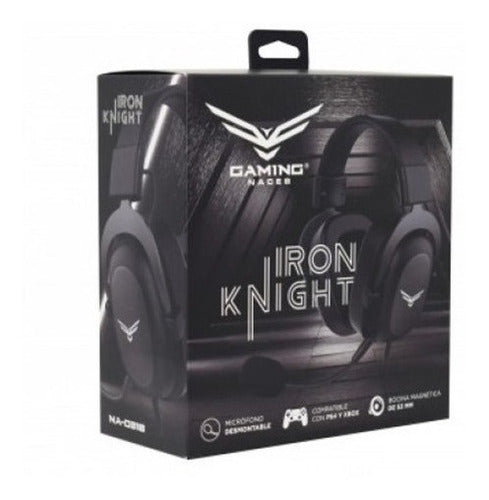 Audifonos Gamer Naceb Iron Knight Na-0318 Neg /vc