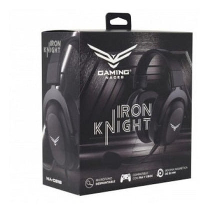 Audifonos Gamer Naceb Iron Knight Na-0318 Neg /vc