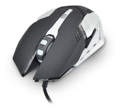 Kit Gamer De Teclado Mouse Naceb Na-0911 Alámbrico Usb Gris