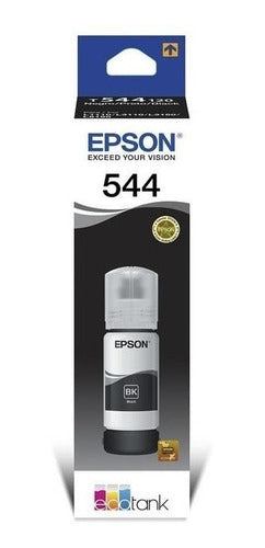 Tanque De Tinta Epson T544 Negro, 65ml