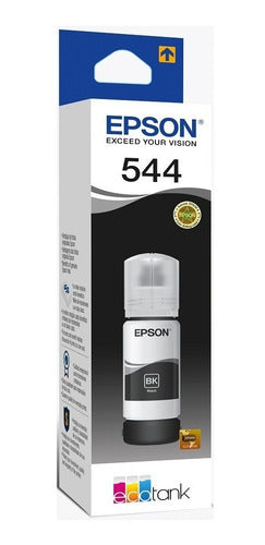 Tanque De Tinta Epson T544 Negro, 65ml