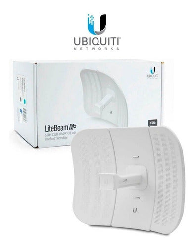 Ubiquiti Networks Antena Direccional Litebeam M5, 23dbi