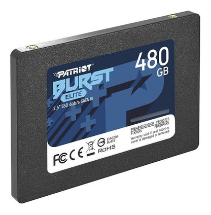 Ssd Patriot Burst Elite, 480gb, Sata Iii, 2.5 , 7mm