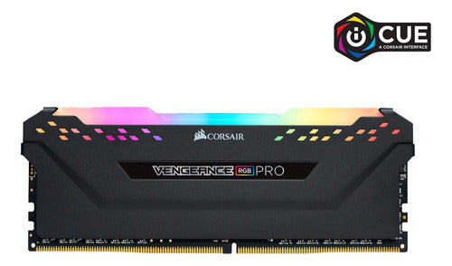 Memoria Corsair 8gb 3200mhz 1x8gb Ddr4 Vengeance Rgb Pro