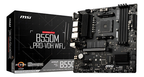 T. Madre Msi B550m Pro-vdh Wifi, Chipset Amd B550m