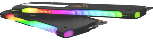Kit Memoria Ram Patriot Viper Steel Rgb Ddr4 3600 16gb 2x8