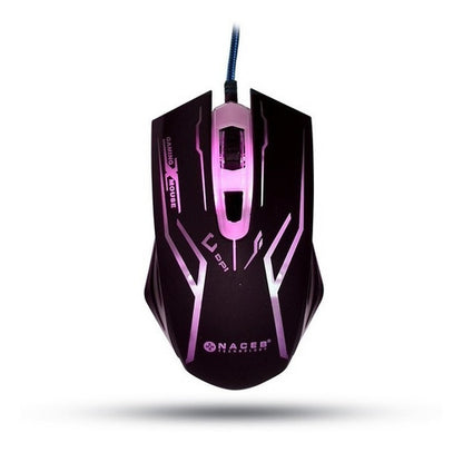 Kit Gamer Teclado Y Mouse Naceb Na-617 Alámbrico Usb Español