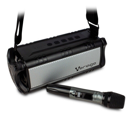 Bocina Vorago Ksp-450 Bluetooth Karaoke Micrófonoinalámbrico