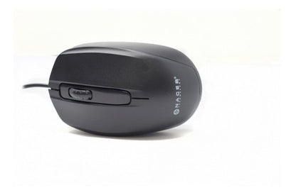 Kit Teclado Mouse Naceb Ergonomico Alambrico Usb Optico, Esp