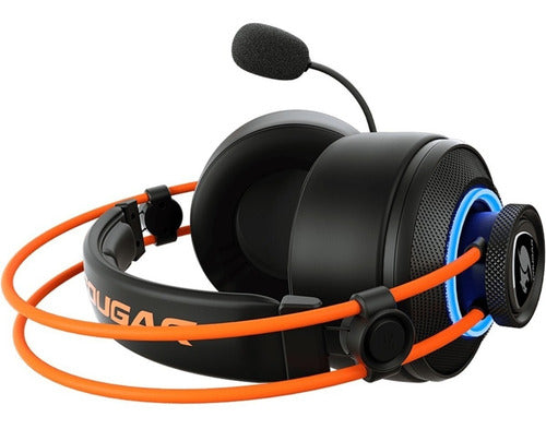 Audífonos Gamer Cougar Immersa Pro Prix Con Luz Led