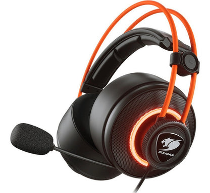 Audífonos Gamer Cougar Immersa Pro Prix Con Luz Led