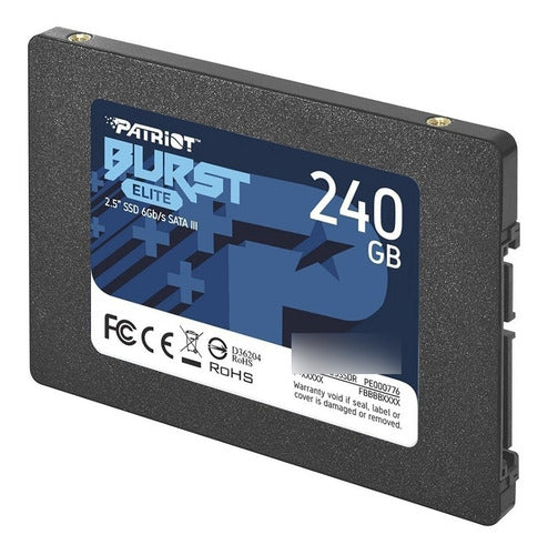 Unidad De Estado Solido Patriot Burst Elite 240 Gb Sata 2.5