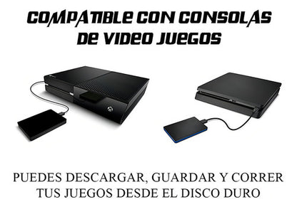 Disco Duro Externo Adata Hv300-1000 Gb-2.5"-Azul
