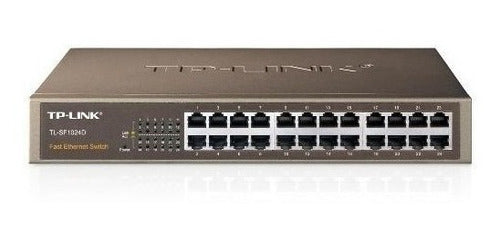 Tp-link Tl-sf1024d Switch 24 Puertos Fast Ethernet