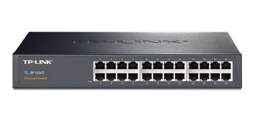 Tp-link Tl-sf1024d Switch 24 Puertos Fast Ethernet