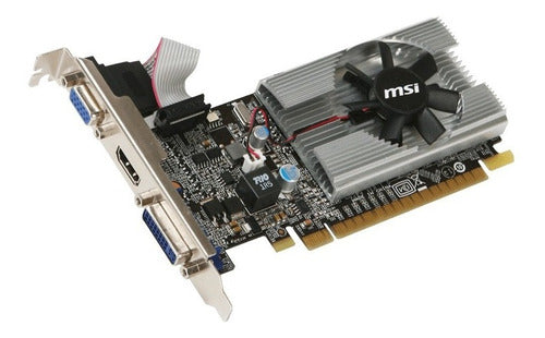 Msi N210-md1g/d3, Geforce 210, 1 Gb, Gddr3, 64 Bit