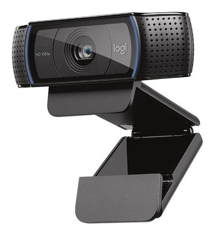 Webcam Logitech C920 Full Hd Pro 30fps Con Micrófonos Negro