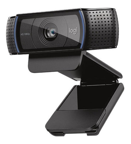 Webcam Logitech C920 Full Hd Pro 30fps Con Micrófonos Negro