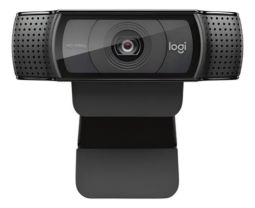 Webcam Logitech C920 Full Hd Pro 30fps Con Micrófonos Negro