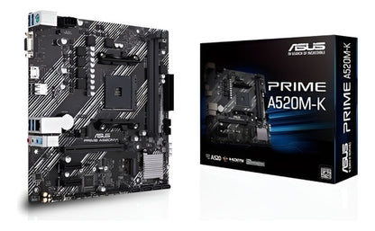 Tarjeta Madre Asus Prime A520m-k Am4 Ddr4 Micro Atx