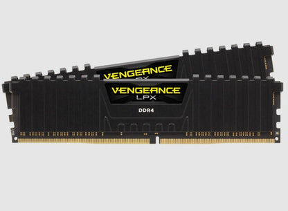 Memoria Ram Vengeance Lpx Gamer Color Negro  32gb 2 Corsair Cmk32gx4m2e3200c16