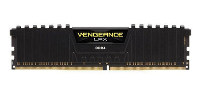 Memoria Ram Vengeance Lpx Gamer Color Negro  32gb 2 Corsair Cmk32gx4m2e3200c16