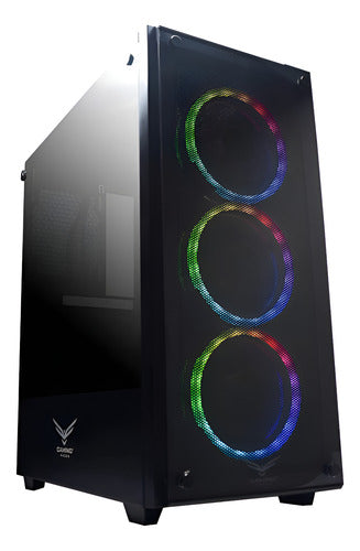 Naceb Gabinete Gaming Technology Player Crystal Case Na-0603