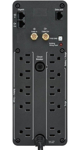 No Break Apc Br1100m2-lm 1100va 600w 120v 10 Contactos 2 /vc